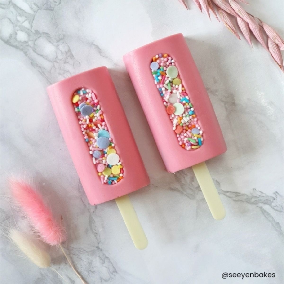 Simply Making Cakesicle Sticks Standard Jaune Pastel pk/10
