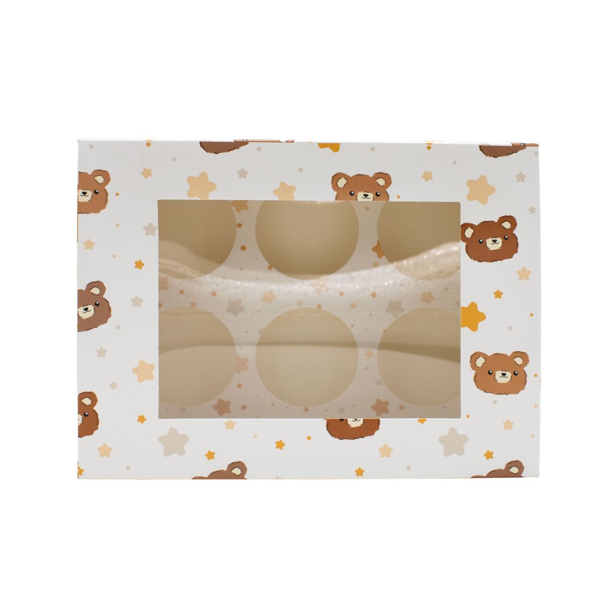 Simply Making Boîte à Cupcakes Baby Bears and Stars 6 pk/2