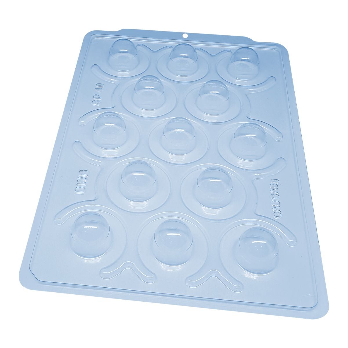 BWB Moule à Chocolat en 3 parties - Rounded Pralin