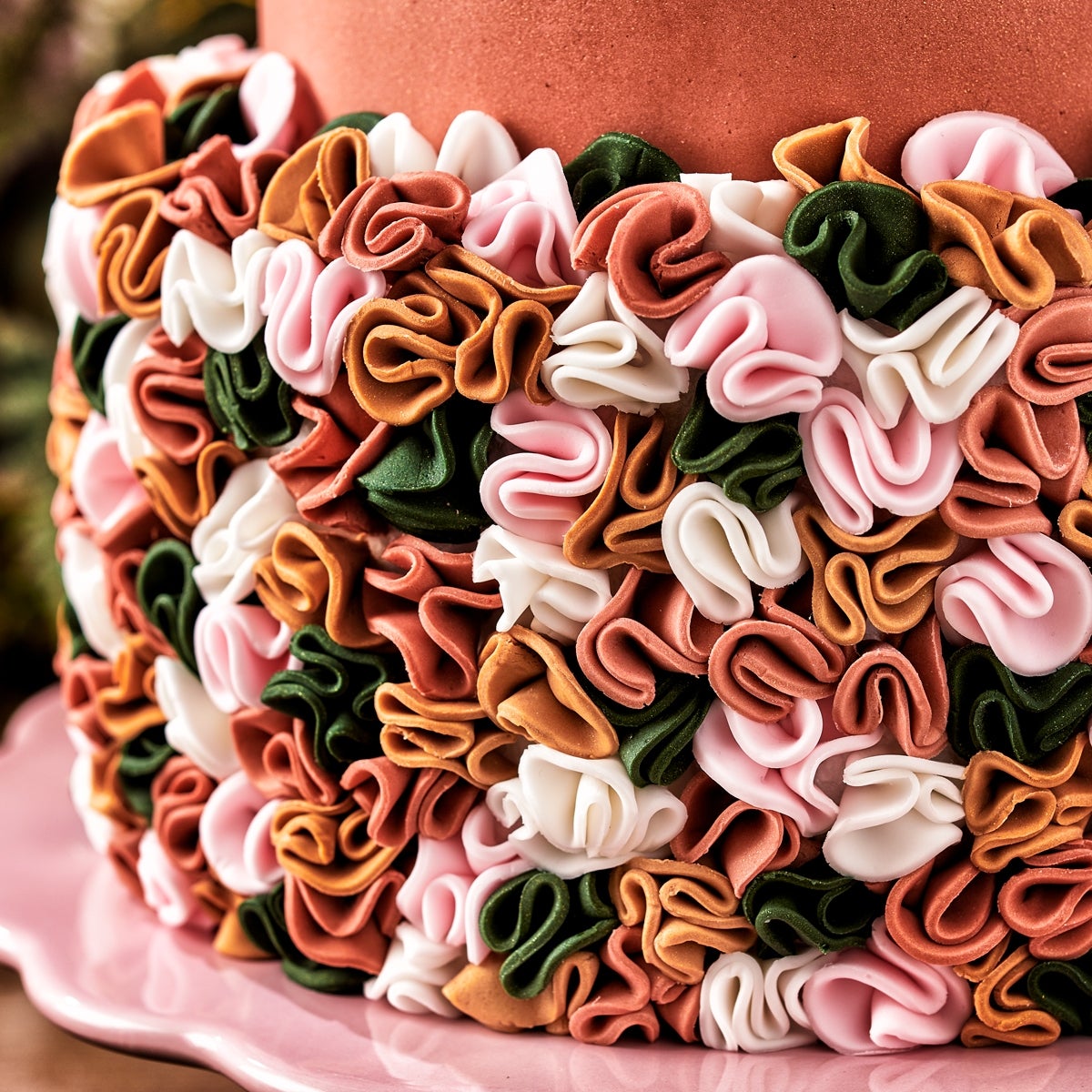 FunCakes Pâte à Sucre Shimmering Rose 250g