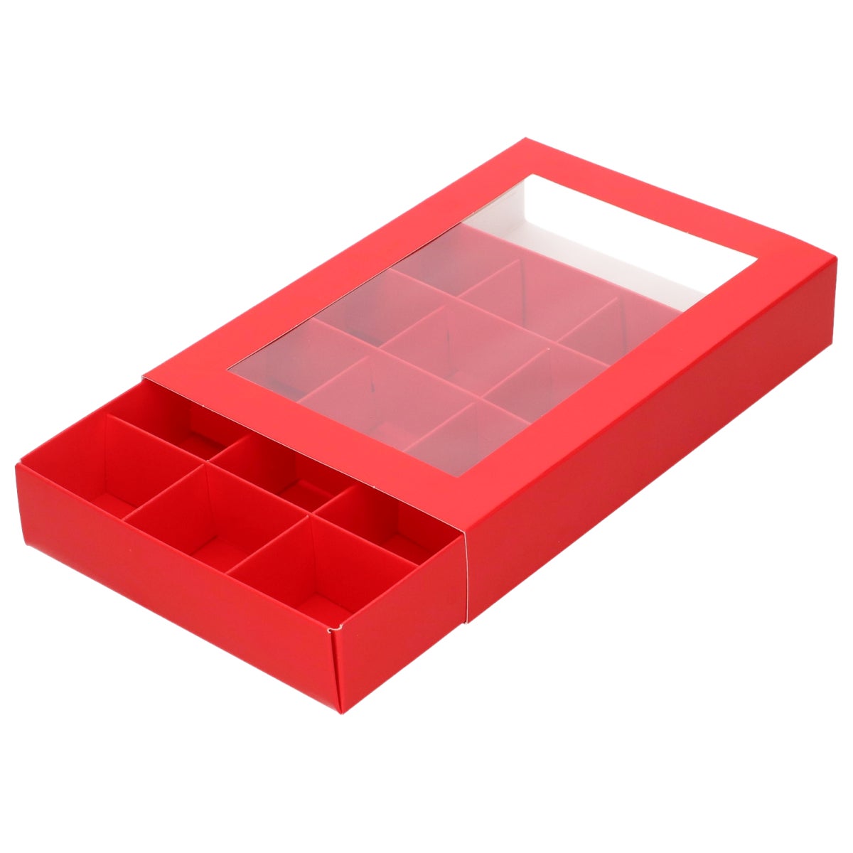 FunCakes Boîte aux Lettres Chocolat Rouge 20x14x3,5cm pk/10