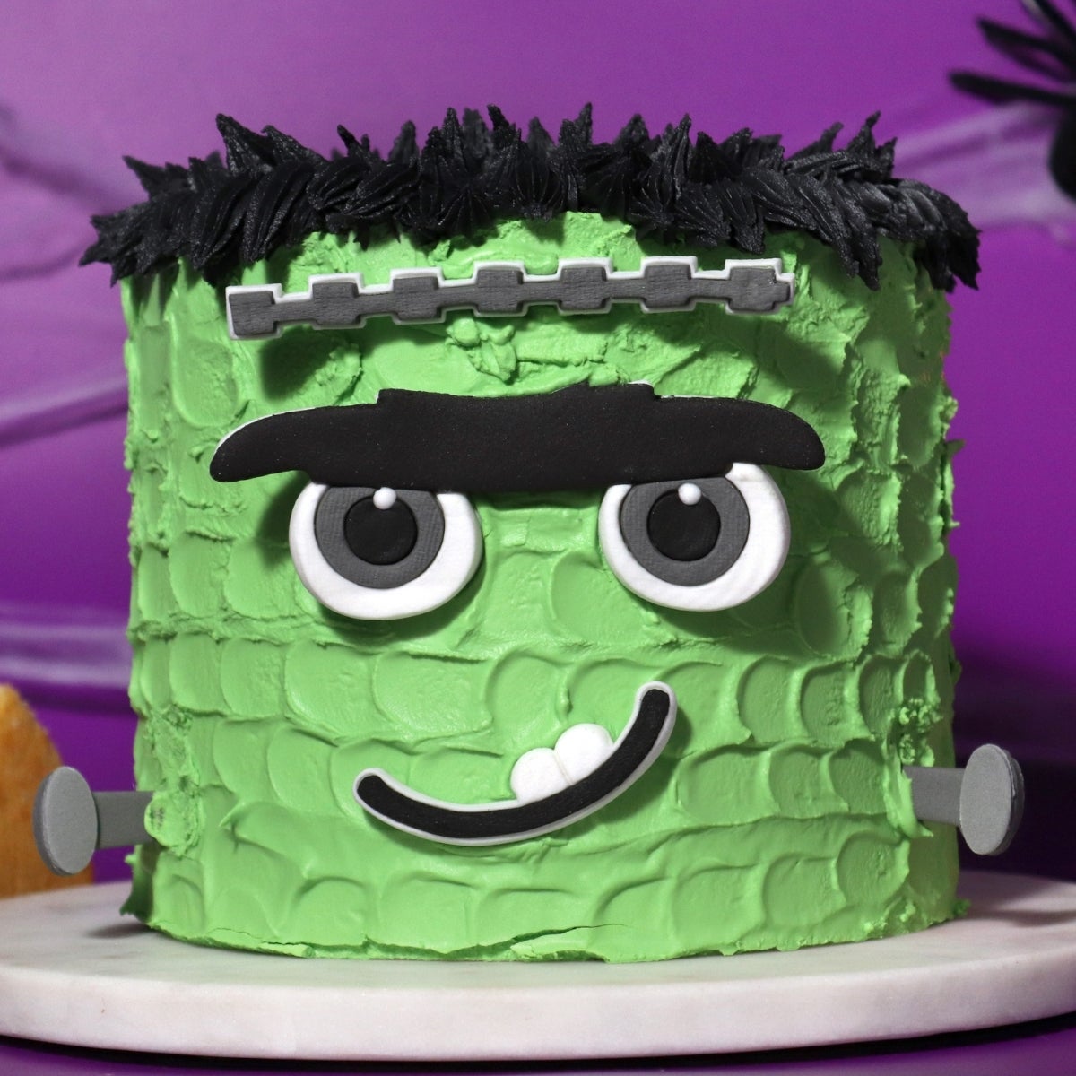 PME Halloween Décorations en Sucre pour Gâteau Visage de Frankenstein set/5