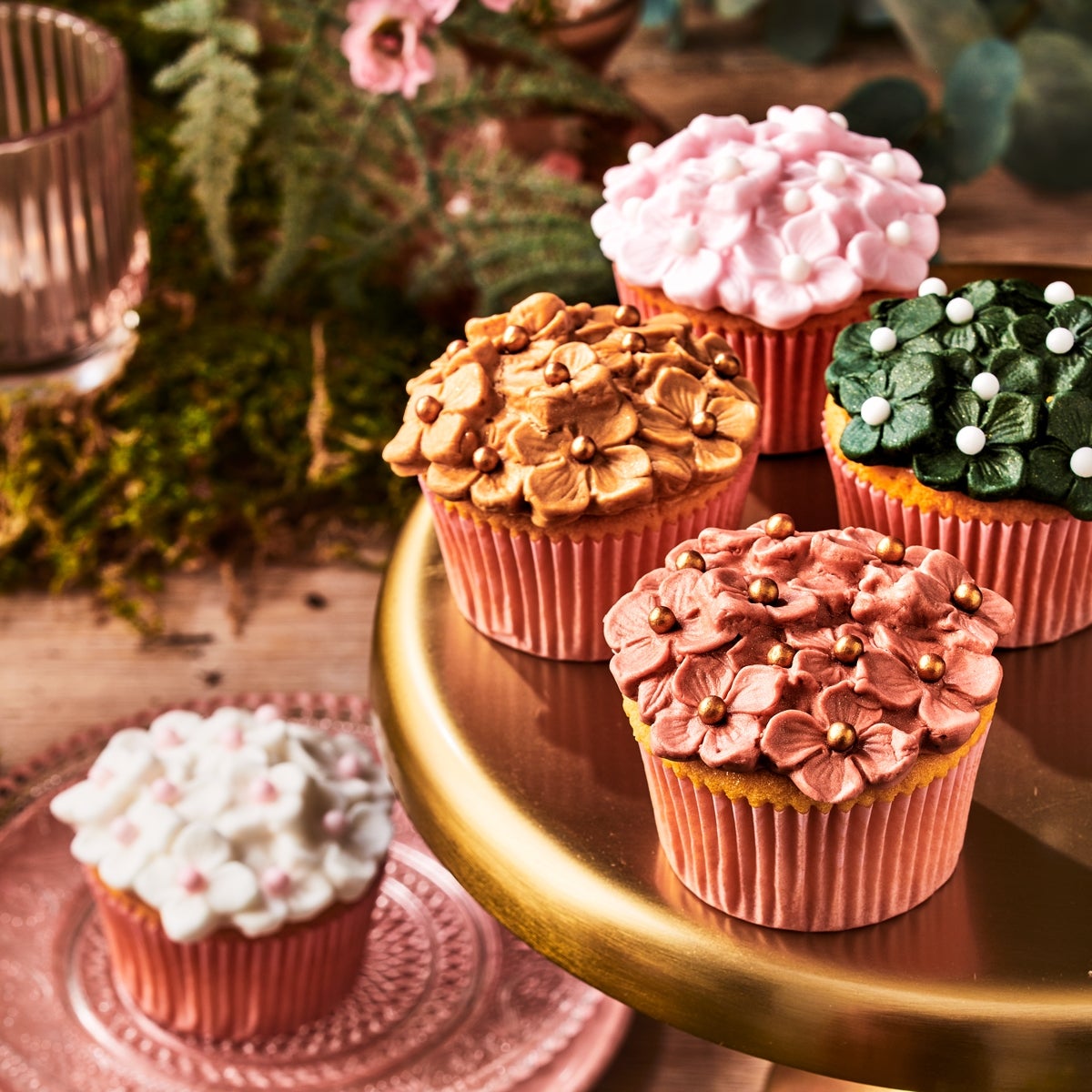FunCakes Pâte à Sucre Shimmering Rose 250g