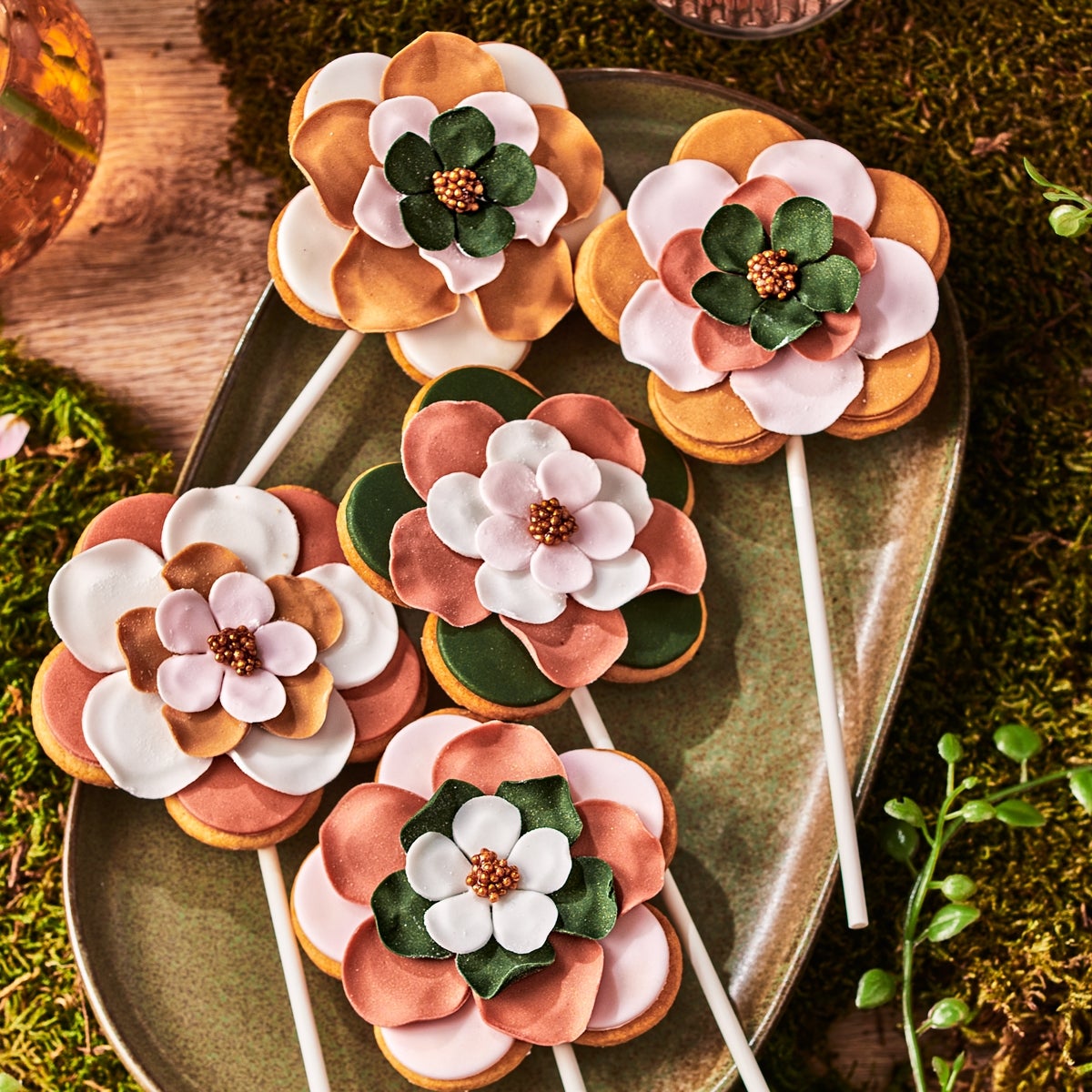 FunCakes Pâte à Sucre Shimmering Rose 250g