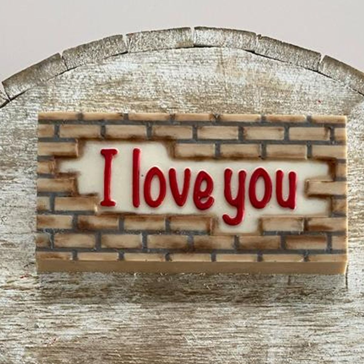 BWB Moule à Chocolat 3-parties - Barre de Chocolat I Love You