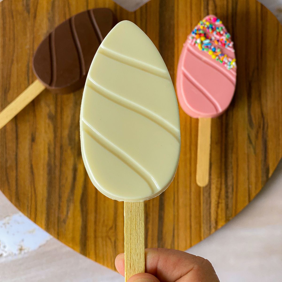 BWB Moule à Chocolat 3-parties - Glace à l'Oeuf