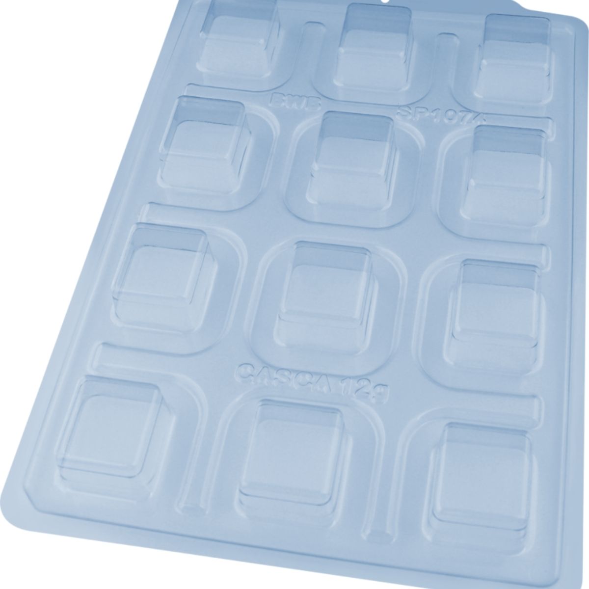 BWB Moule à Chocolat en 3 parties - Petit Pralin Cube