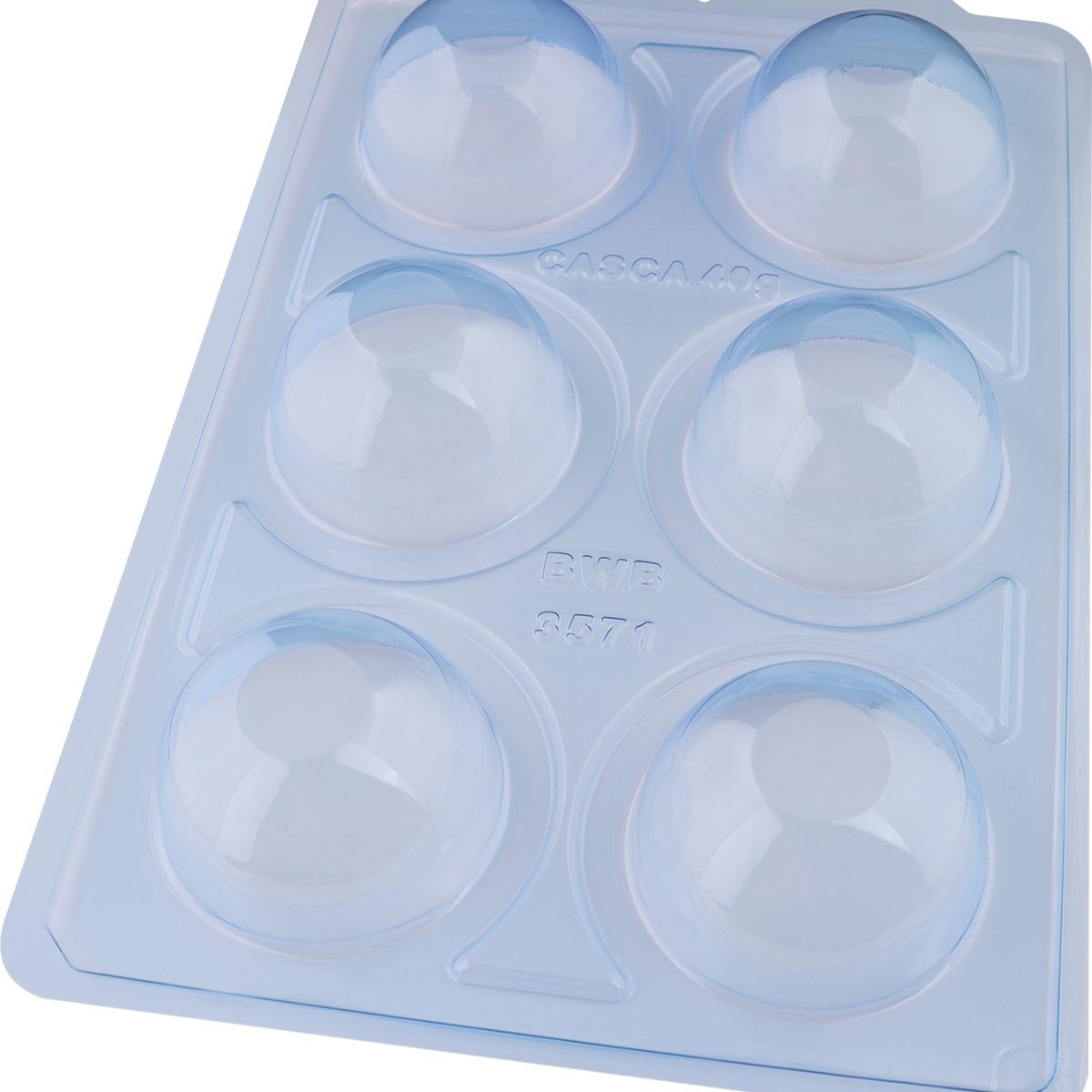 BWB Moule à Chocolat en 3 parties - Boule de Chocolat