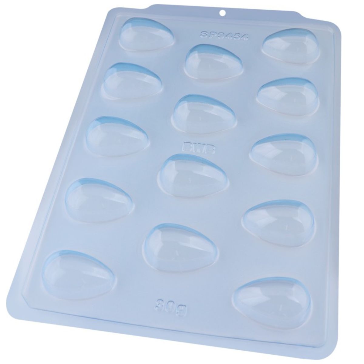 BWB Chocolate Mould 3 pièces Œuf Lisse Mini 14 Cavités