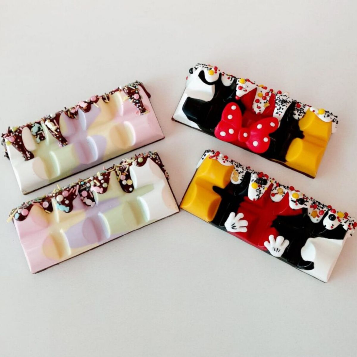 BWB Chocolate Mould 3 pièces Tablette de Chocolat Garniture Truffe