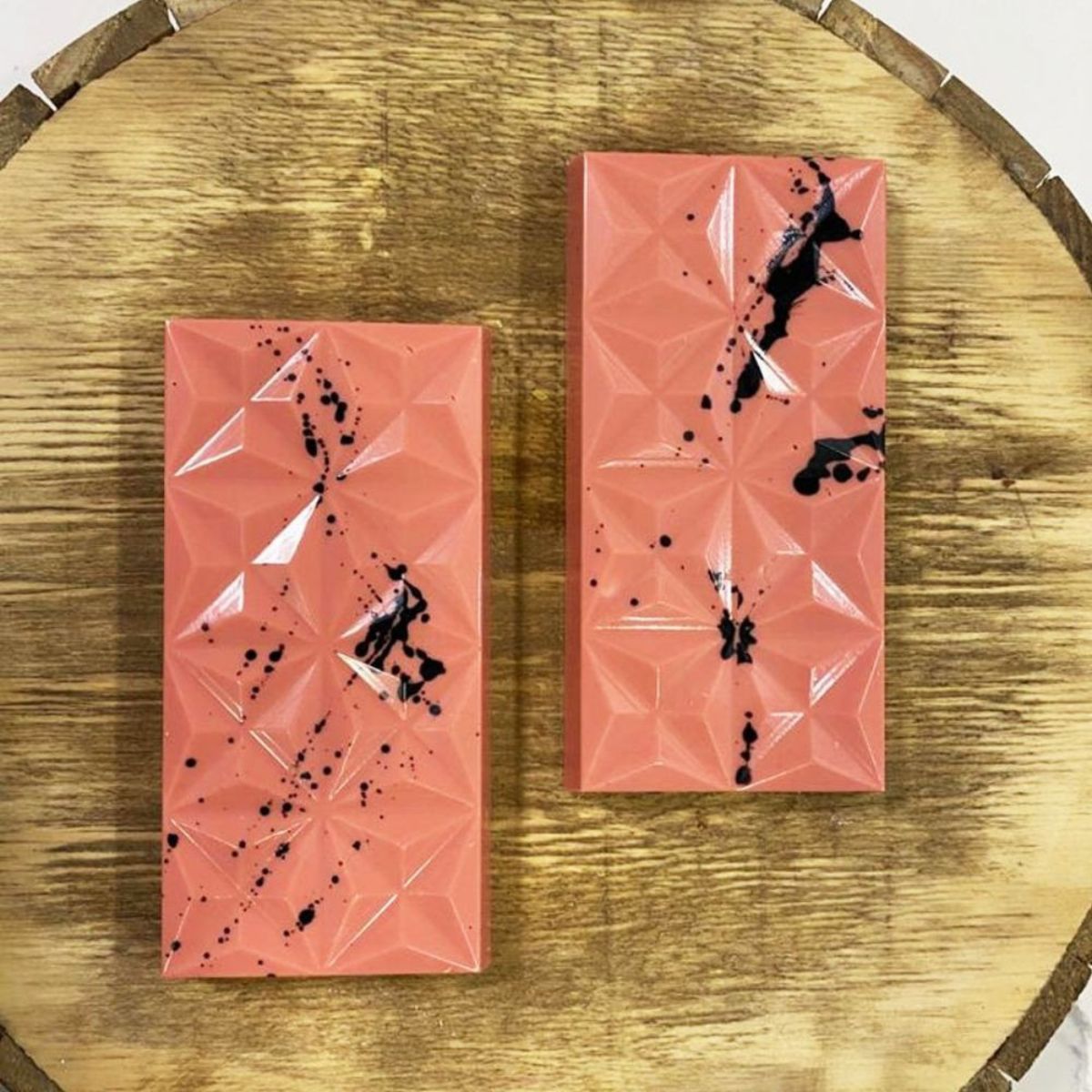 BWB Chocolate Mould 3 pièces Tablette de Chocolat Détail Triangulaire