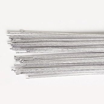 Culpitt Tiges Fleur Argent set/50 -24 jauge-