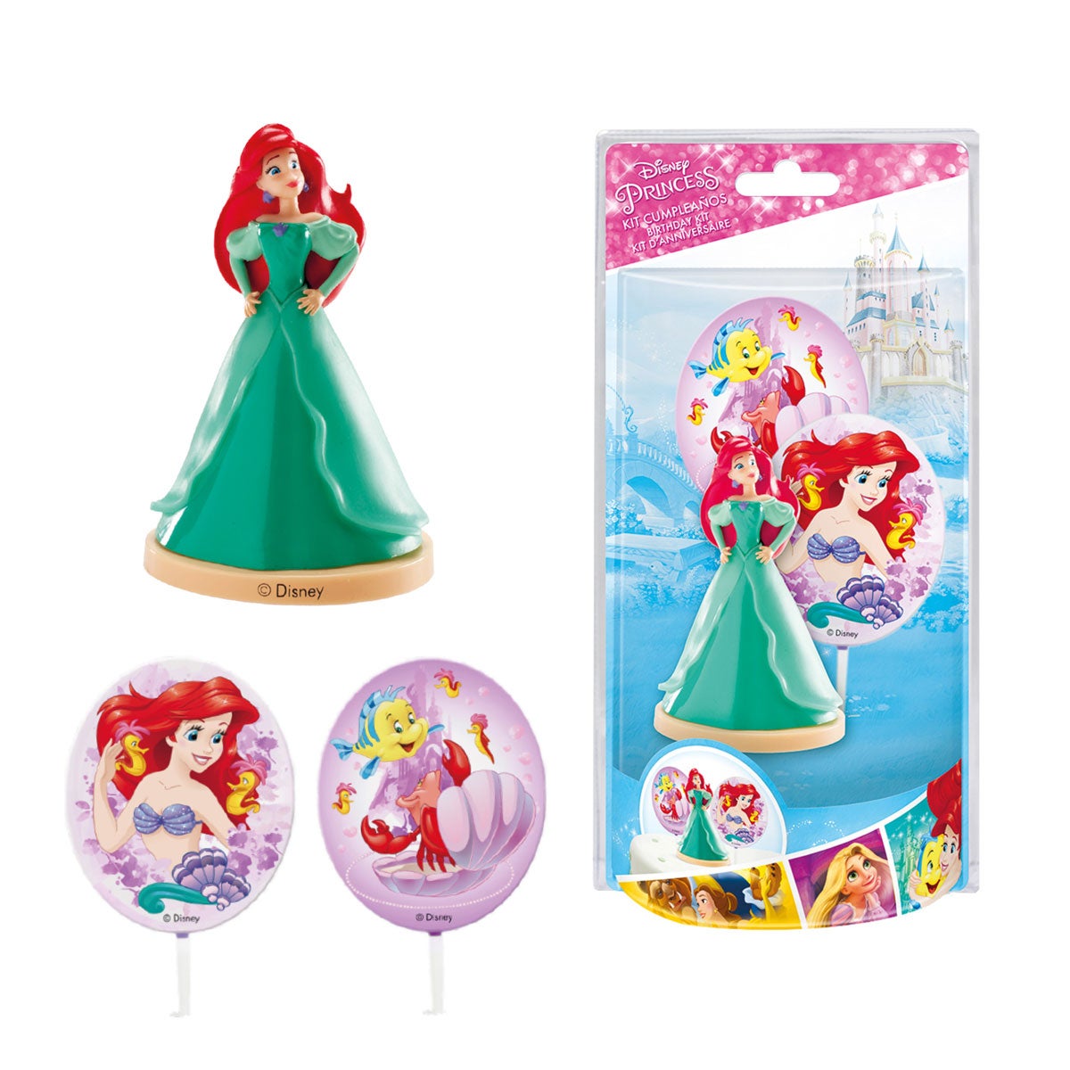 Dekora Disney Princess Ariel Cake Decorating Kit