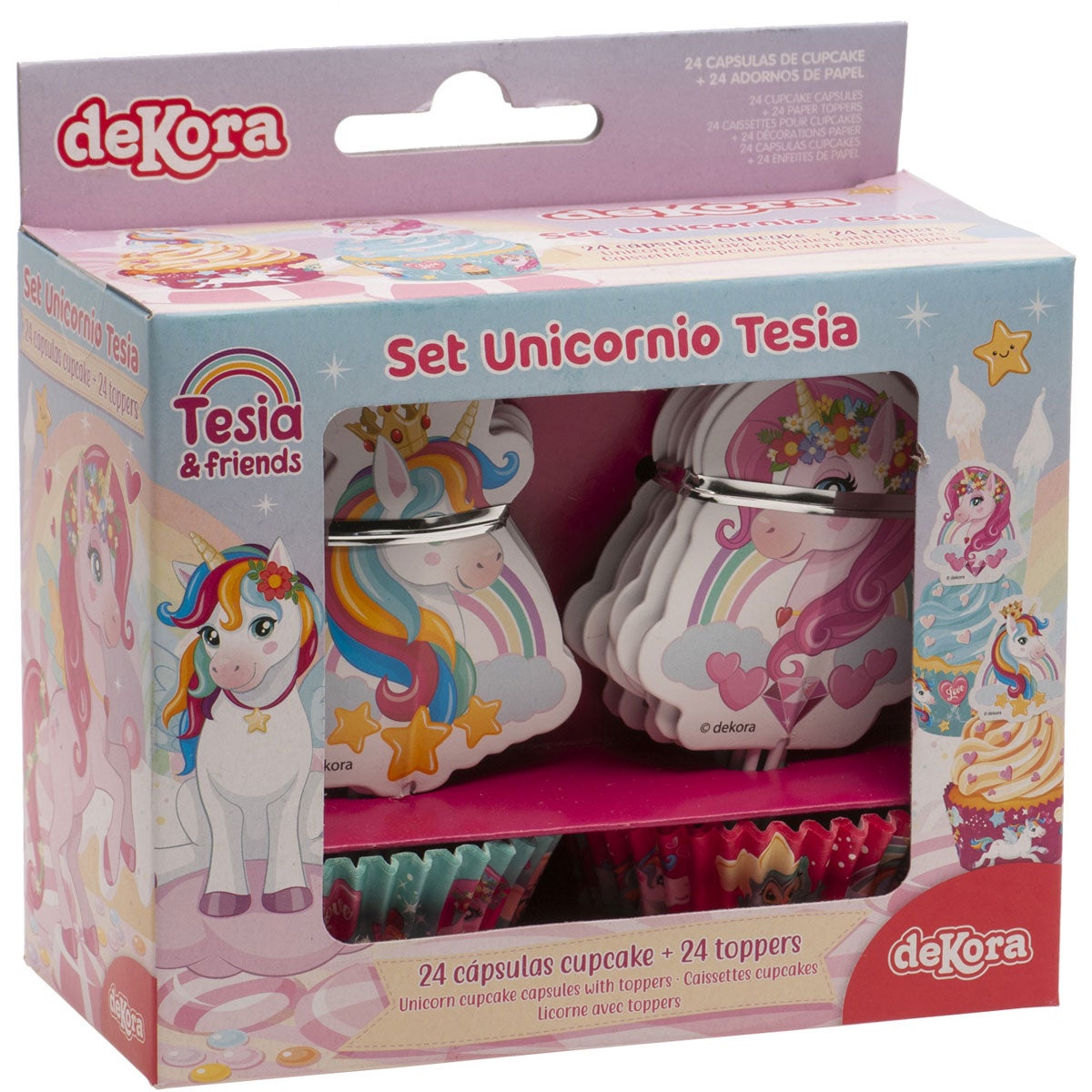Dekora Unicorns Cupcake Decorating Kit