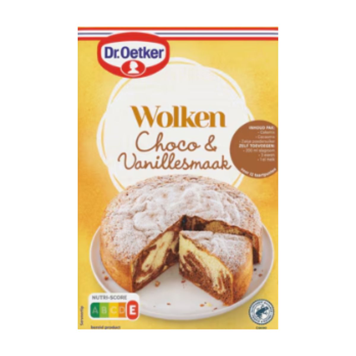 Dr. Oetker Gâteau Nuages Chocolat Vanille