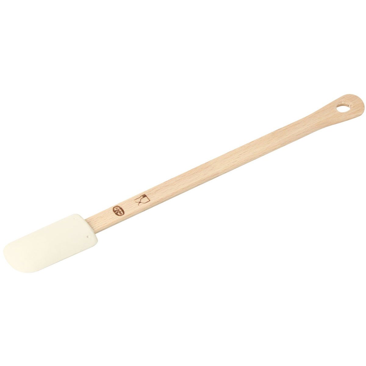 Grattoir à pâte Dr. Oetker avec manche en bois 25x5,5 cm