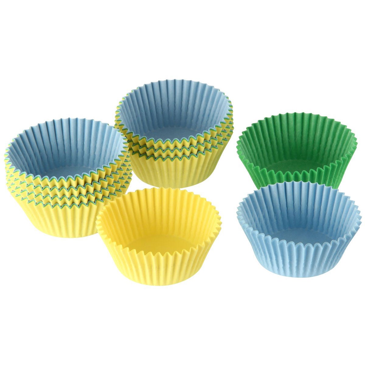Coupes à pâtisserie Dr. Oetker Jaune/ Vert/ Bleu pk/150