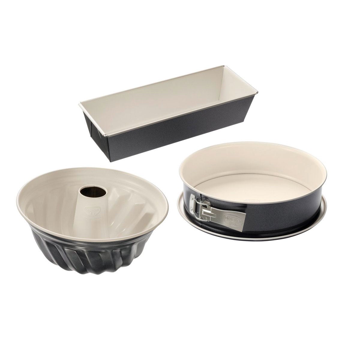 Dr. Oetker Back-Trend Round/Loaf/Bundt Baking Pan Set/3