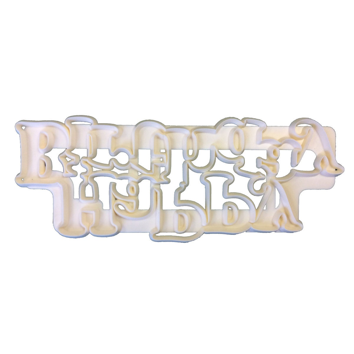 FMM Curved Words Cutter Happy Birthday