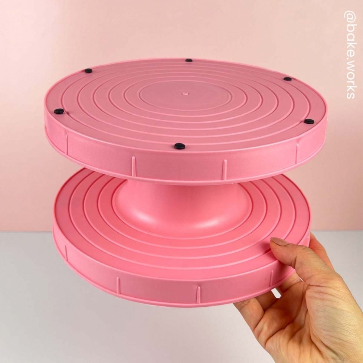 FMM Cake Decorating Turntable - Rose ⌀23cm