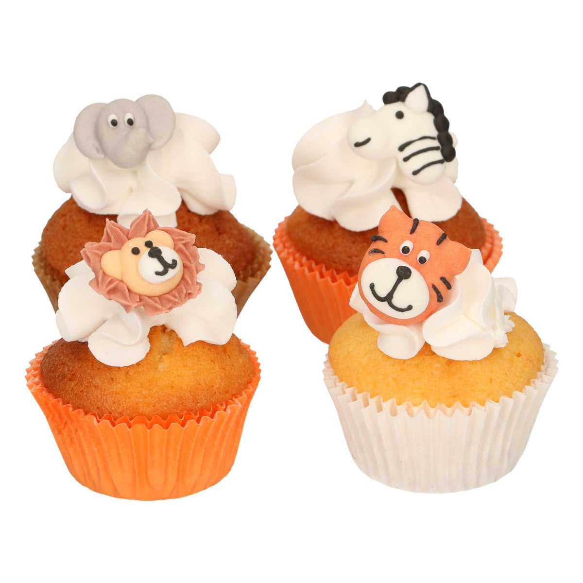 FunCakes Décors en Sucre Animaux Safari Set/12
