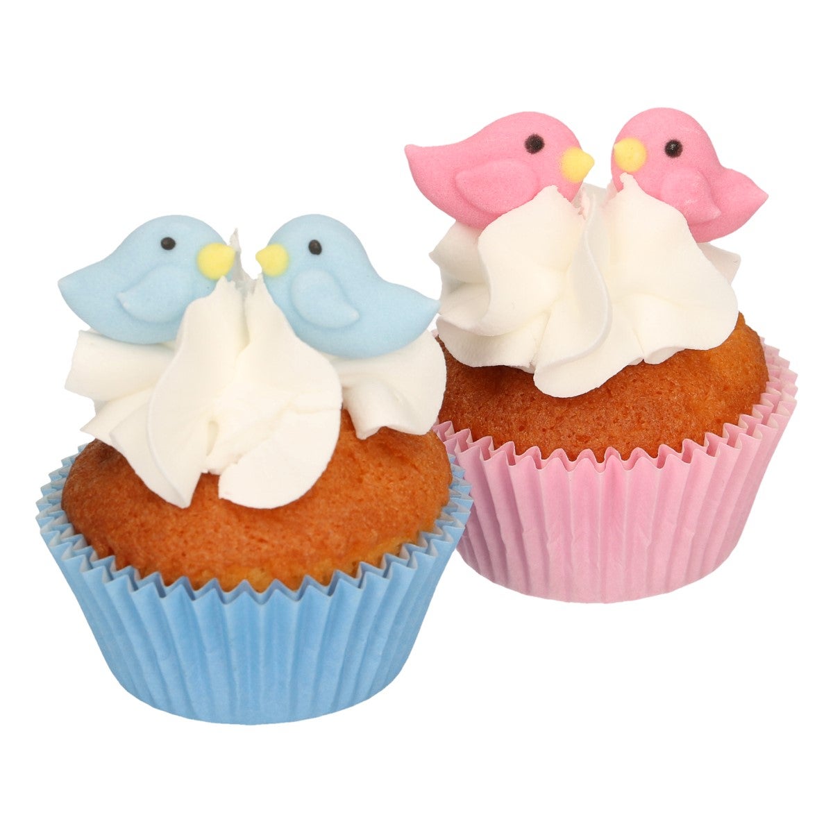 FunCakes Décors en Sucre Oiseaux amoureux Set/16