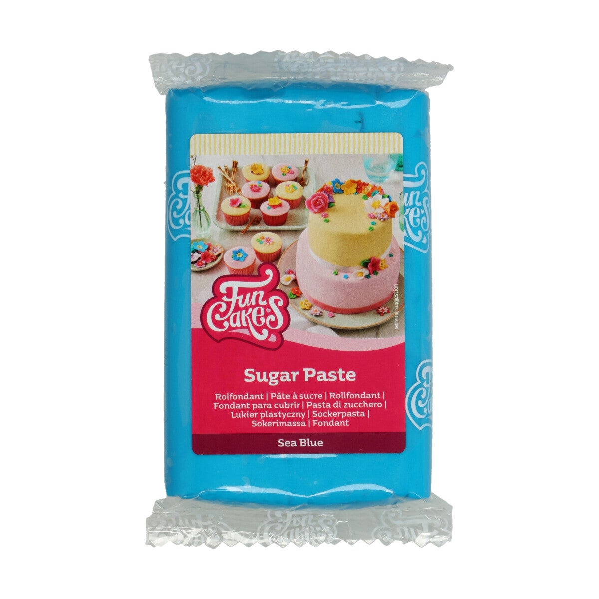 FunCakes Rolfondant Zeeblauw 250g