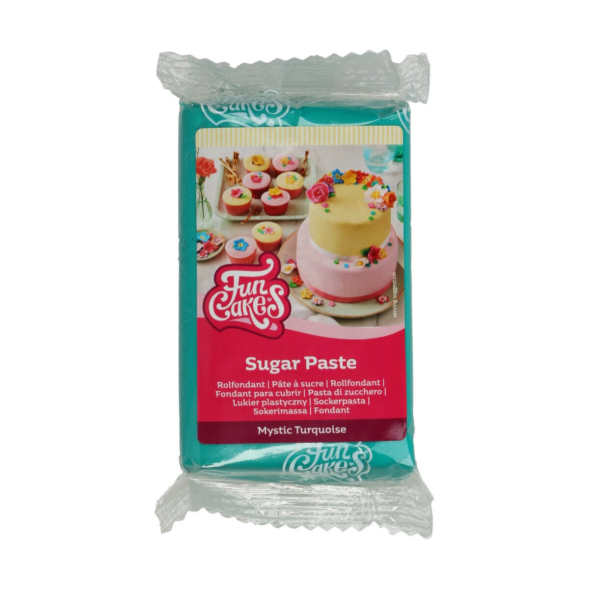 FunCakes Pâte à Sucre Mystic Turquoise 250 g