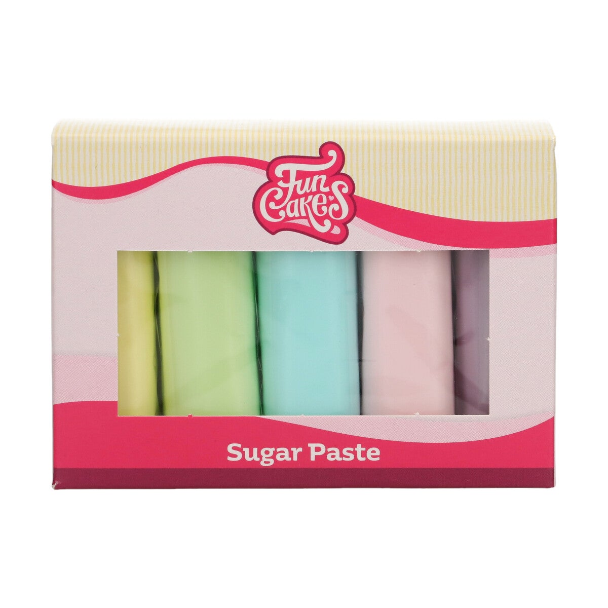 FunCakes Pâte à Sucre Multipack Couleurs Pastel 5x100 g