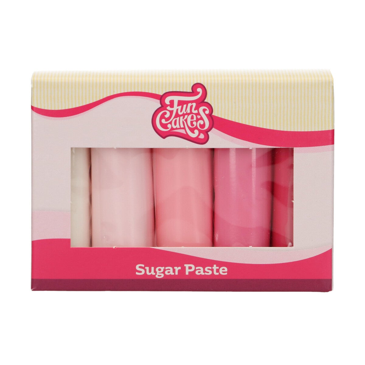 FunCakes Pâte à Sucre Multipack Palette Rose 5x100 g
