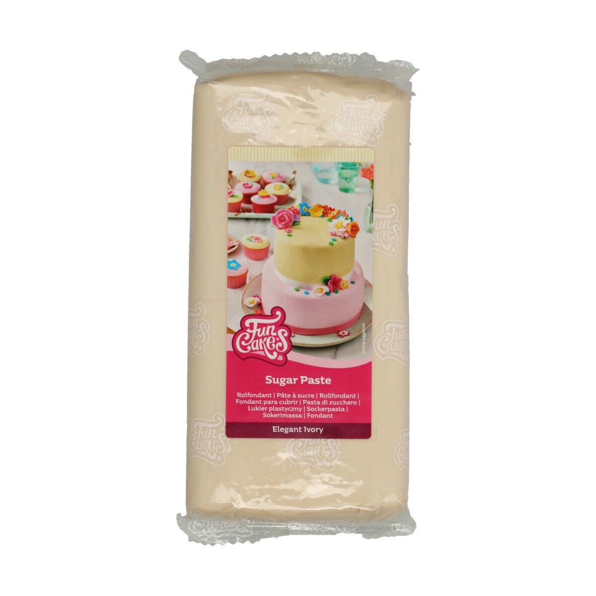 FunCakes Pâte à Sucre Elegant Ivory 1 kg