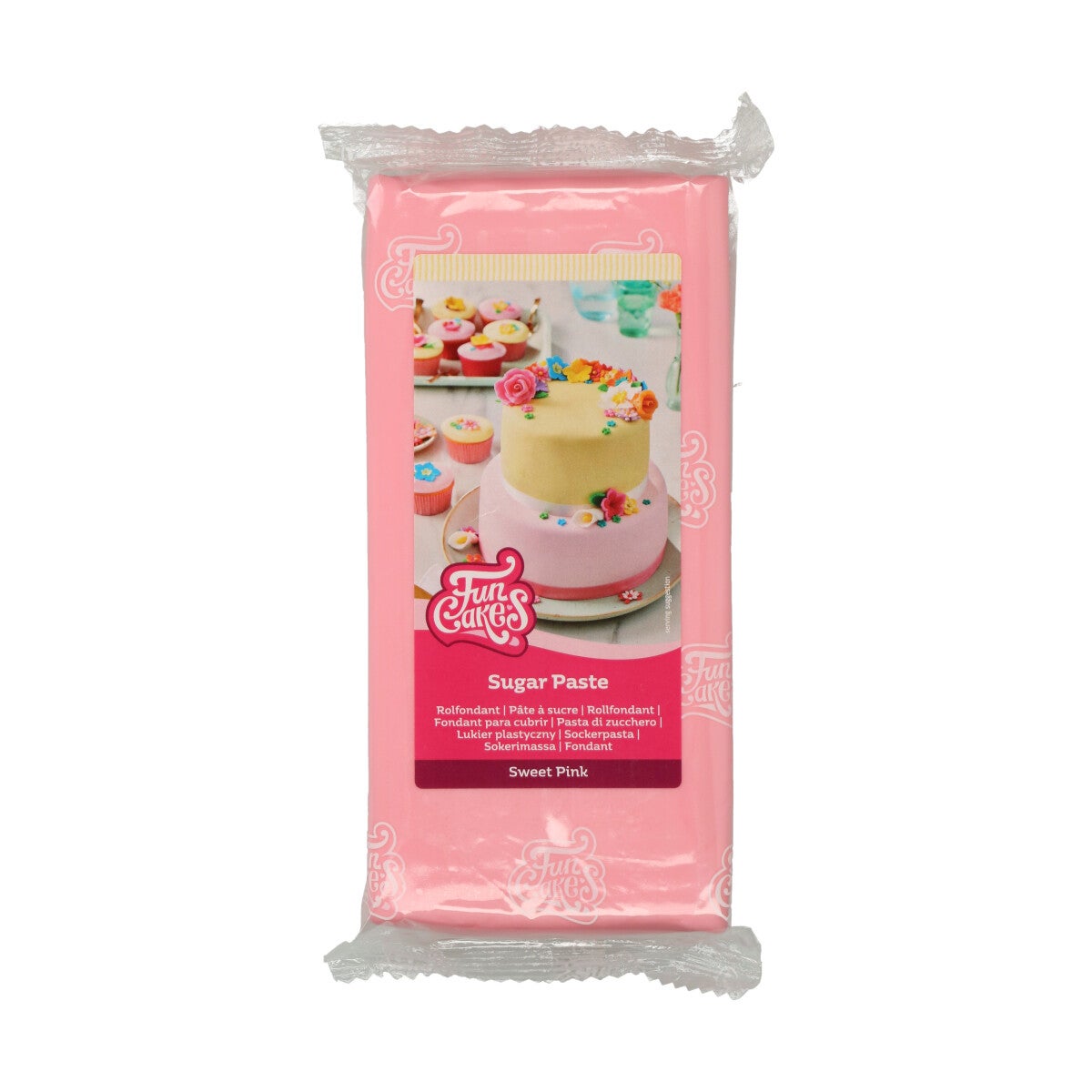 FunCakes Pâte à Sucre Sweet Pink 1 kg
