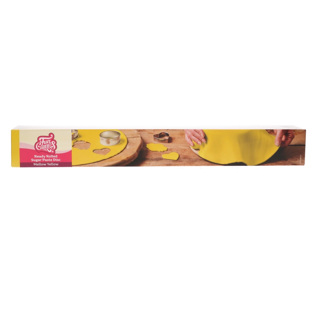 FunCakes Pâte à Sucre Étalée Mellow Yellow