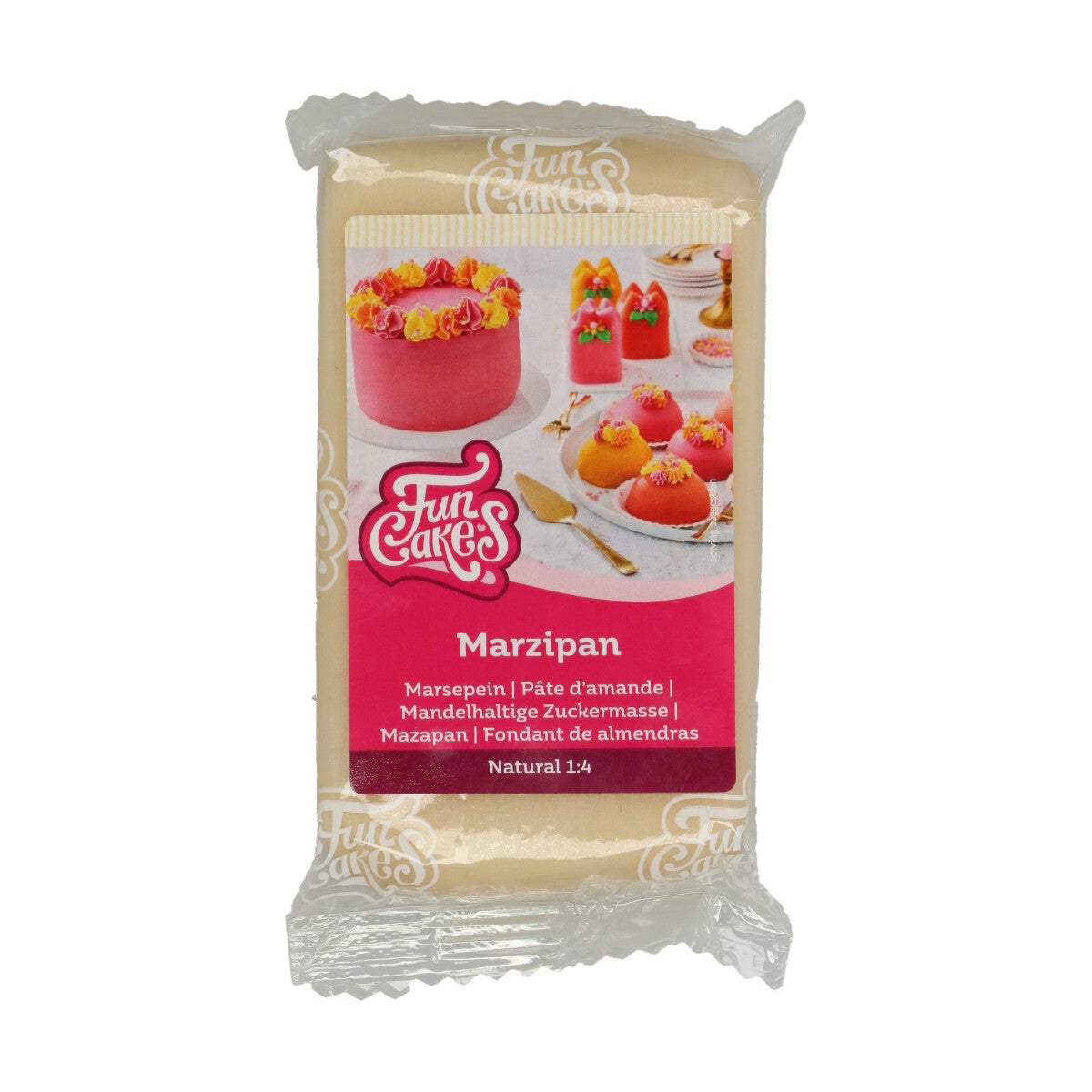 FunCakes Pâte d’amande Naturel 1:4 250 g