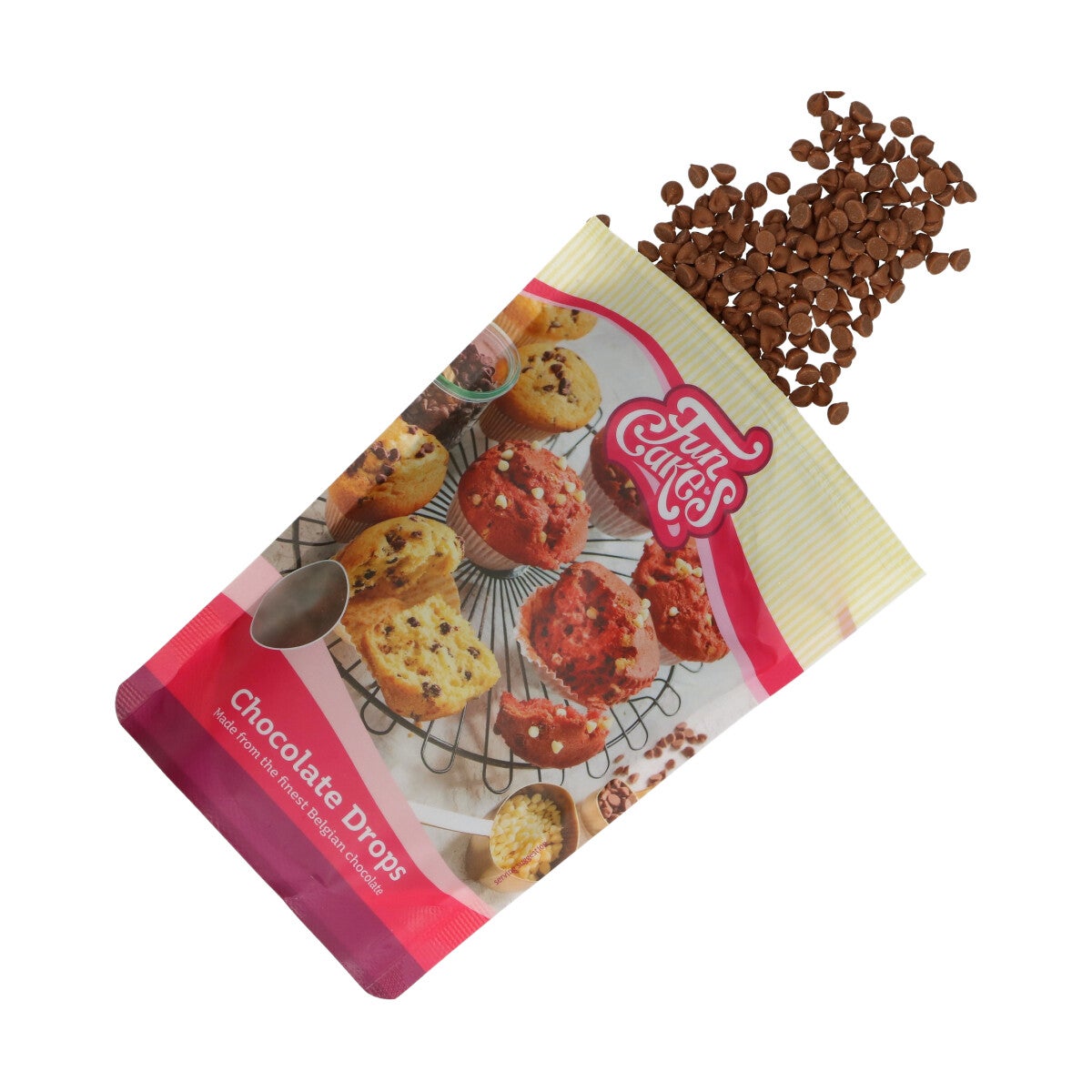 FunCakes Gouttes de chocolat au lait 350 g