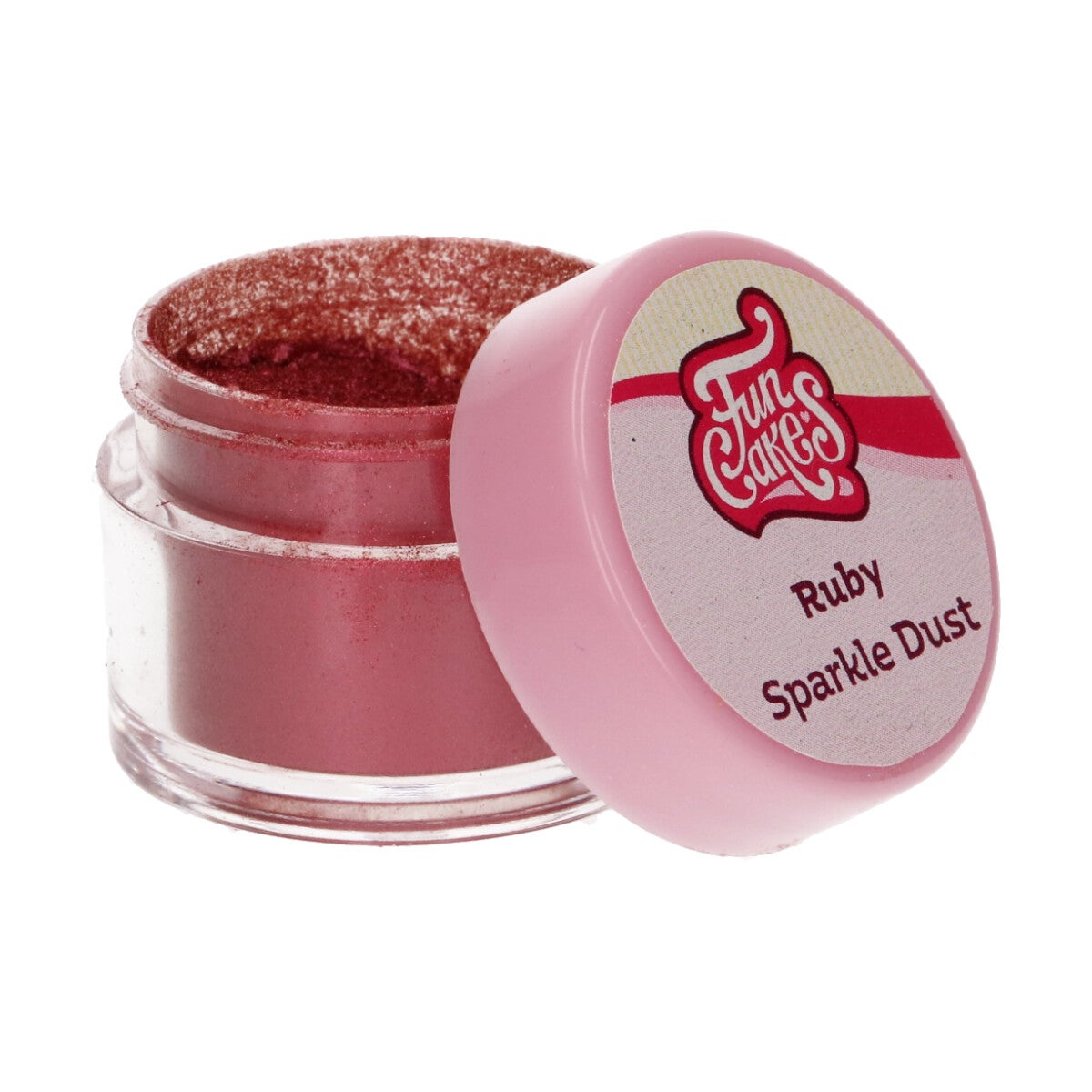 FunCakes Poudre Alimentaire Scintillante Ruby