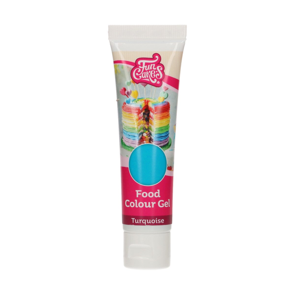 FunCakes Gel Colorant Alimentaire Turquoise 30 g