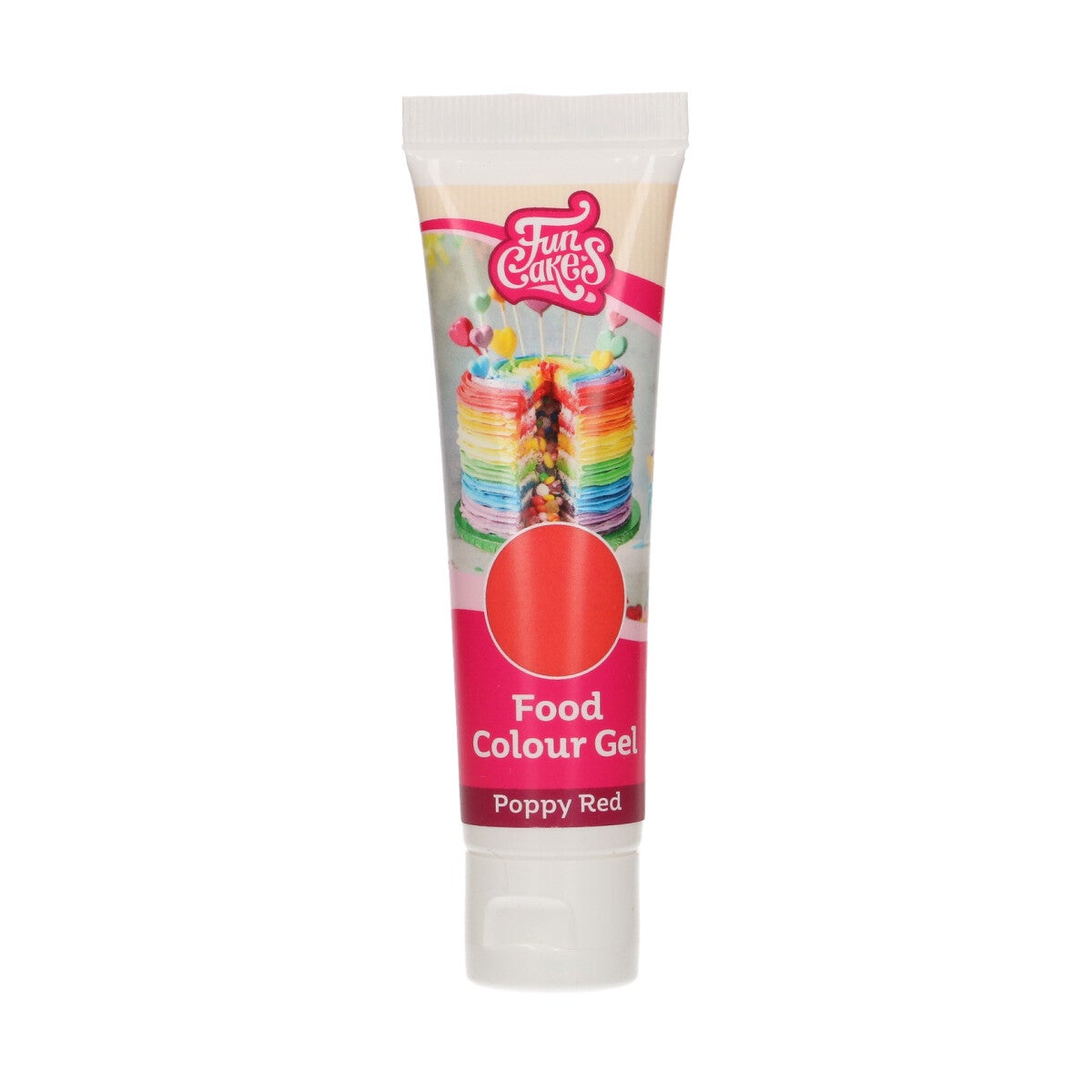 FunCakes Gel Colorant Alimentaire Poppy Red 30 g