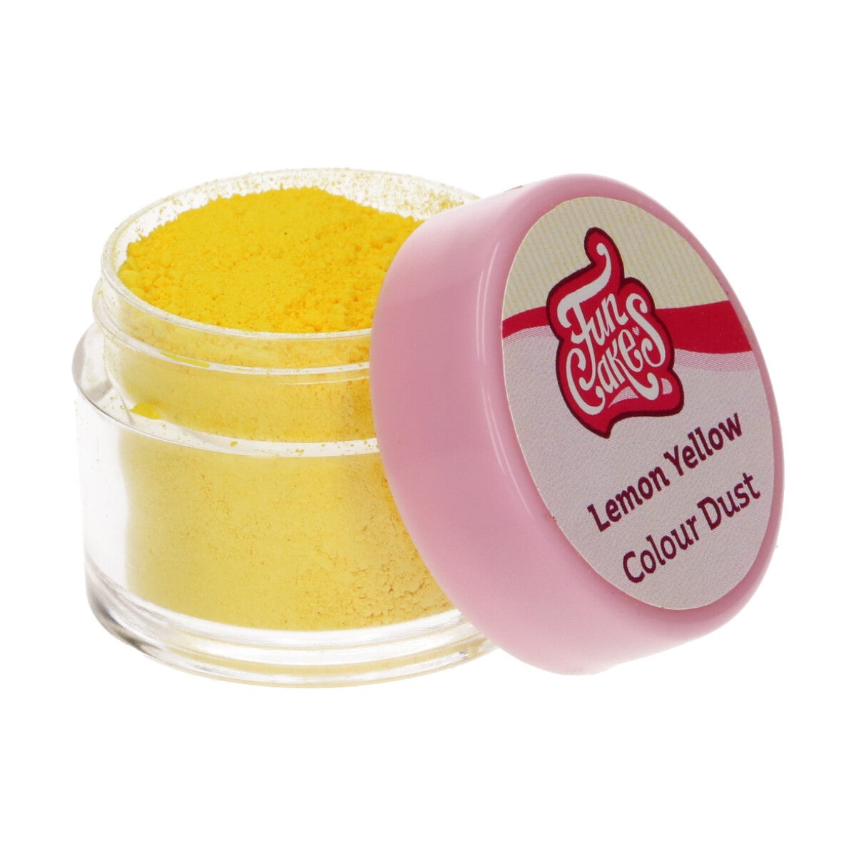 FunCakes Poudre Alimentaire Jaune -Lemon Yellow-