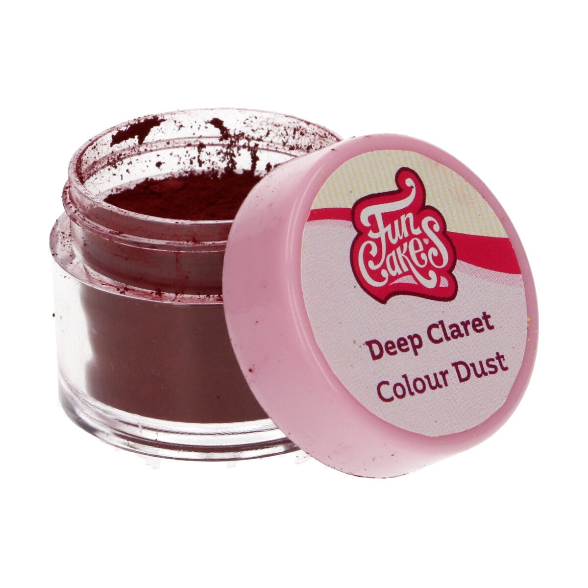 FunCakes Poudre Alimentaire rouge -Deep Claret-