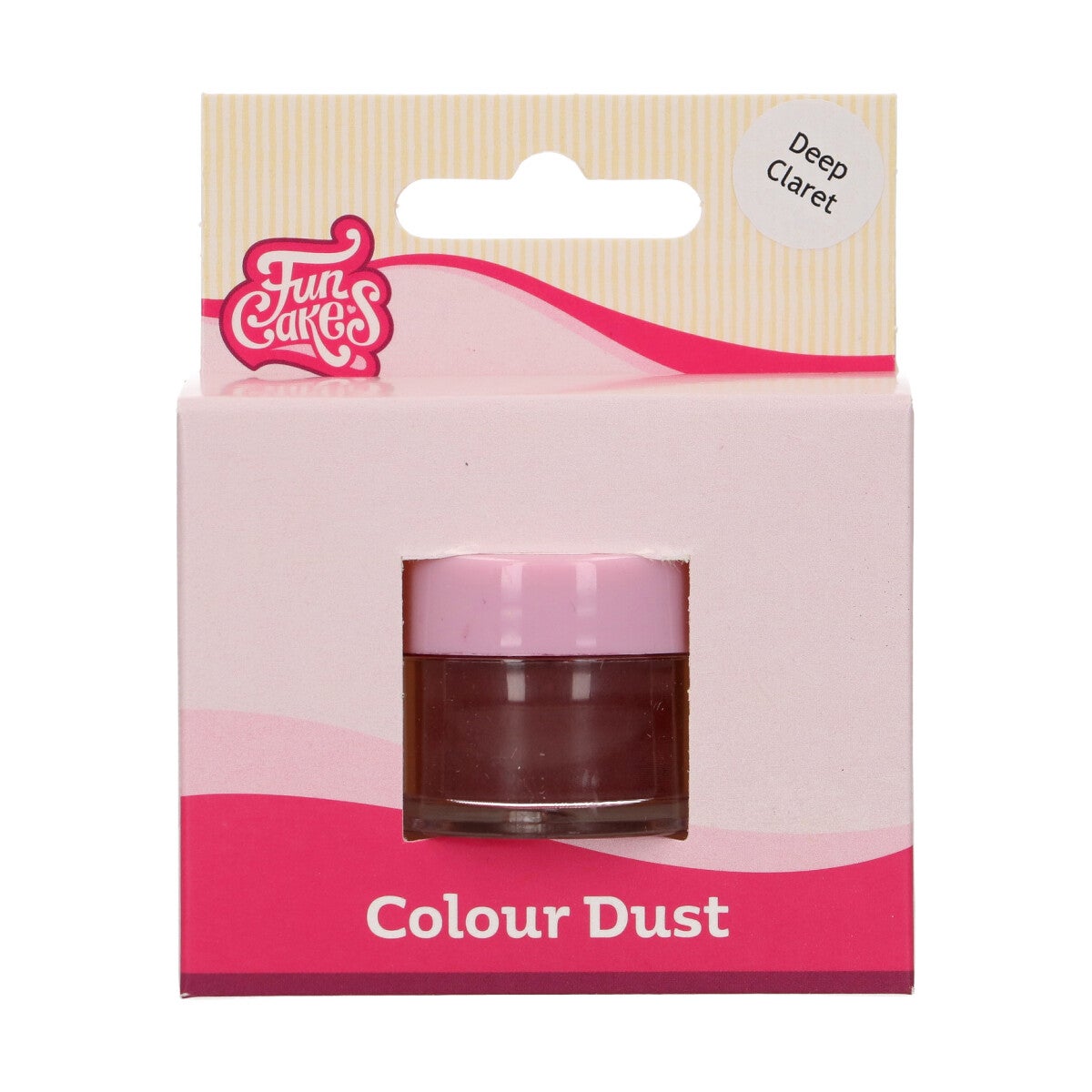 FunCakes Poudre Alimentaire rouge -Deep Claret-