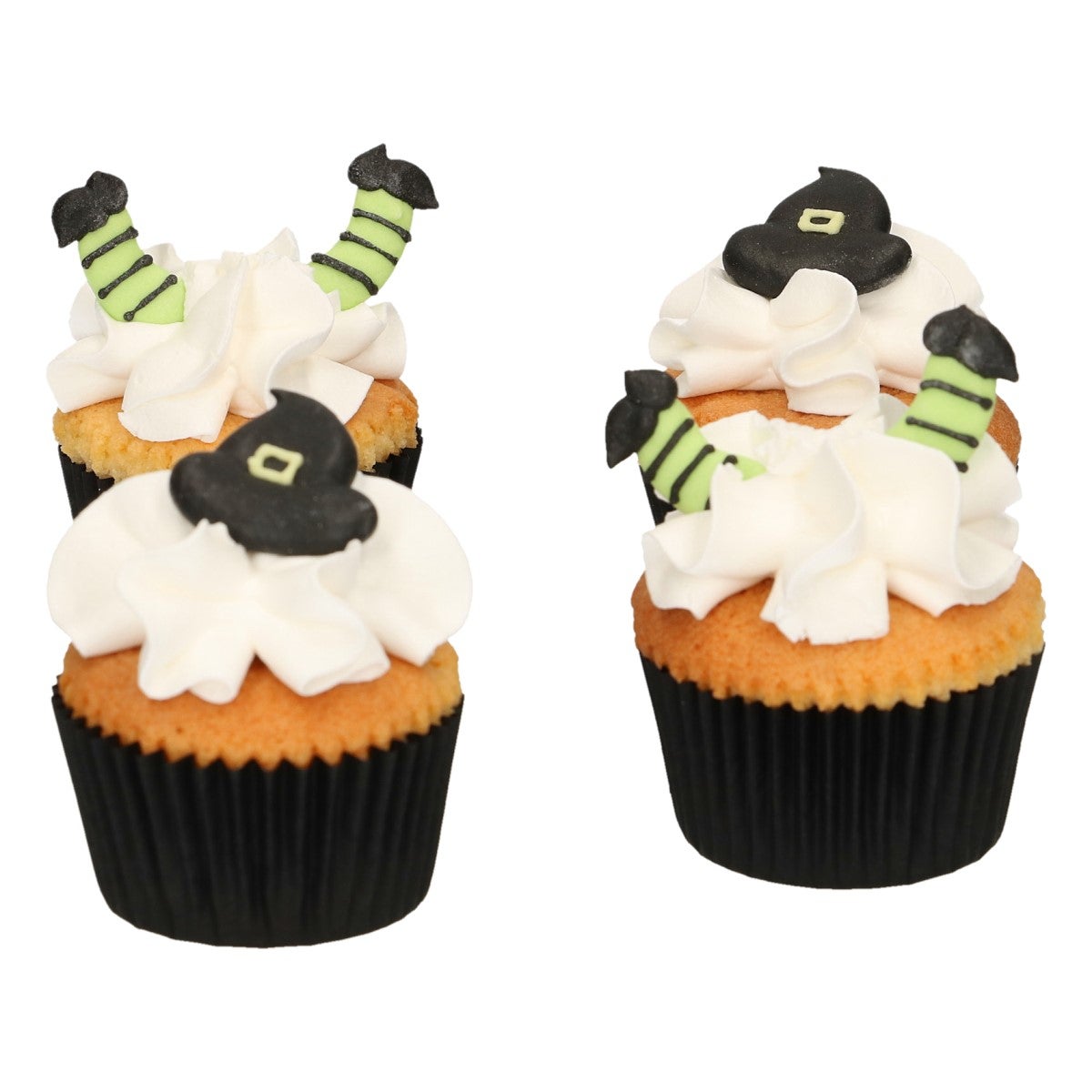 FunCakes Décorations en pâte à sucre Chapeau & Jambes de sorcière set/18