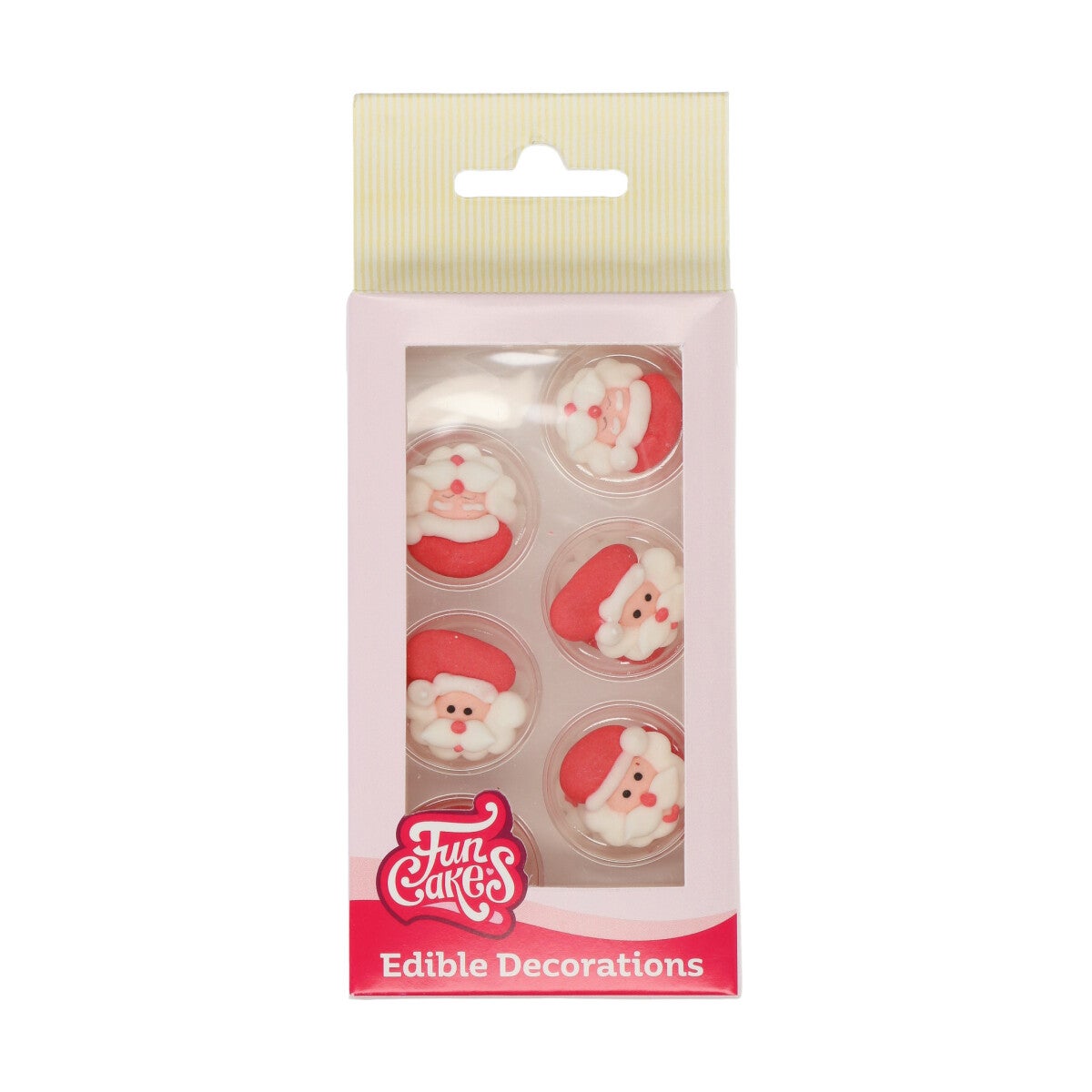FunCakes Décors en Sucre Père Noël Set/12