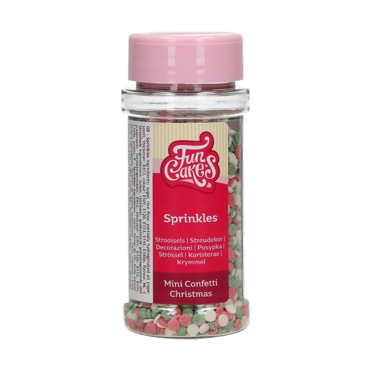 FunCakes Mini Confetti Noël 60g