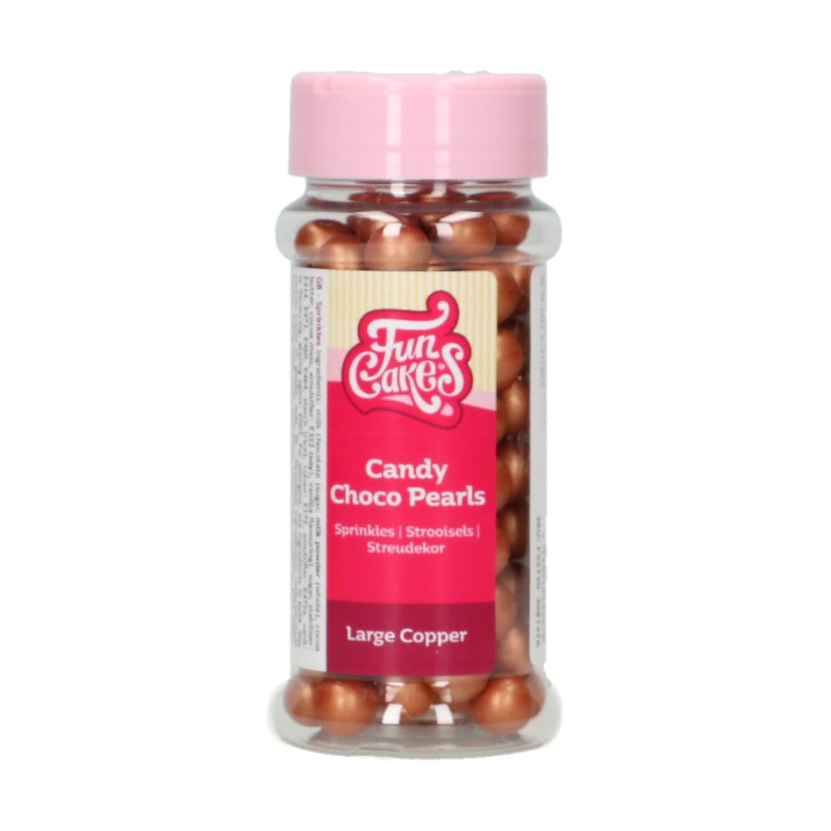FunCakes Candy Choco Pearls Large Cuivre 70 g