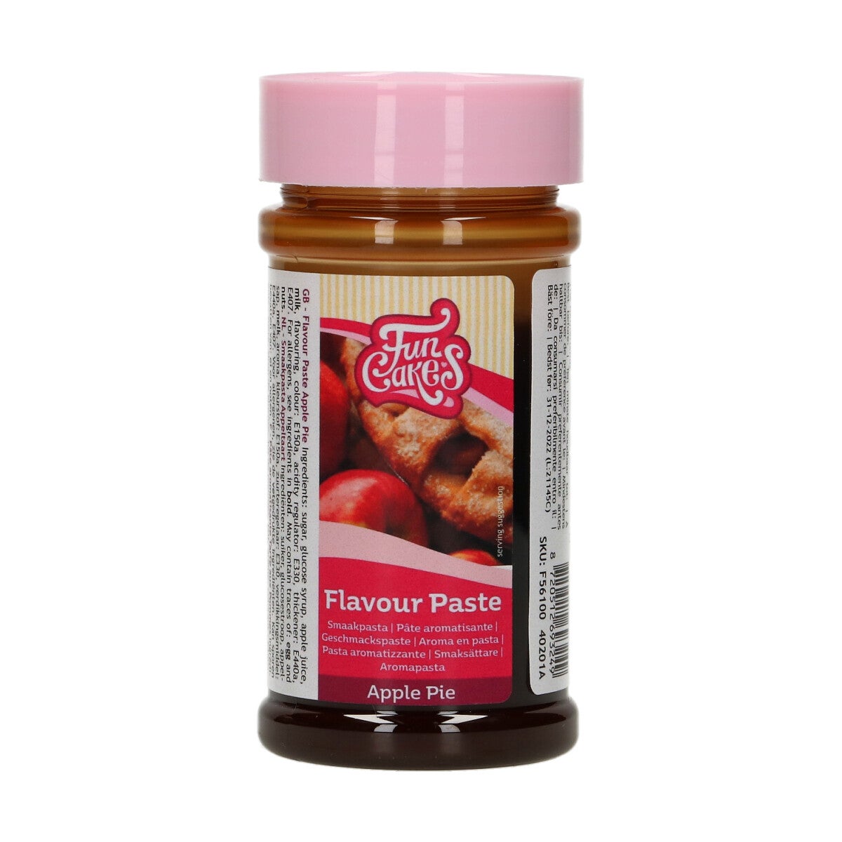 FunCakes Pâte Aromatisante Tarte aux Pommes 100 g