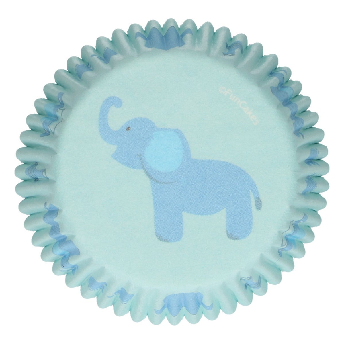 FunCakes Caissettes à Cupcakes Bébé Bleu pcs/48