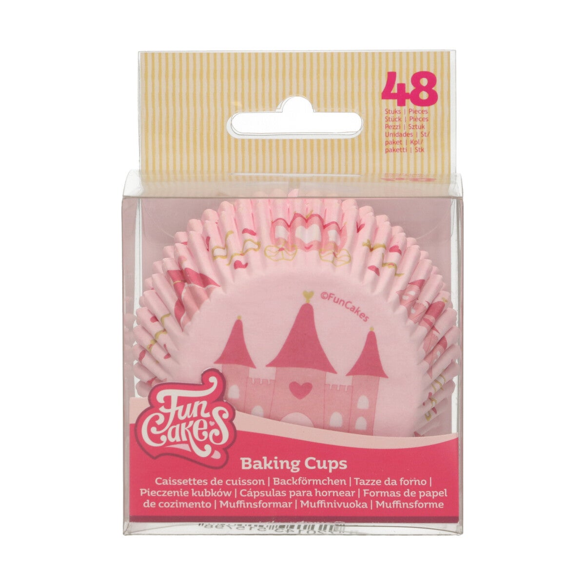 FunCakes Caissettes à Cupcakes Princesse pcs/48
