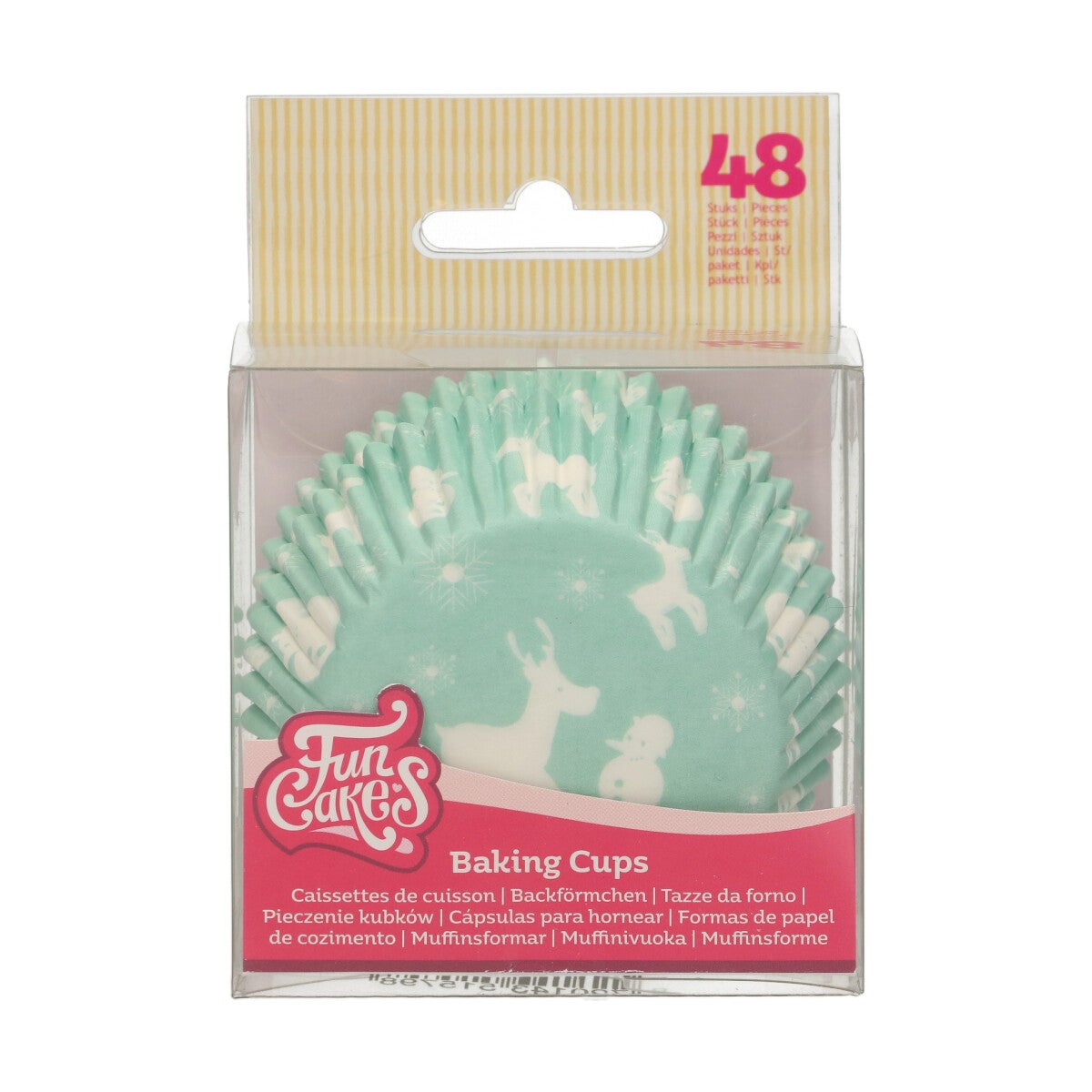 FunCakes Caissettes à Cupcakes Féérie Hivernale pcs/48