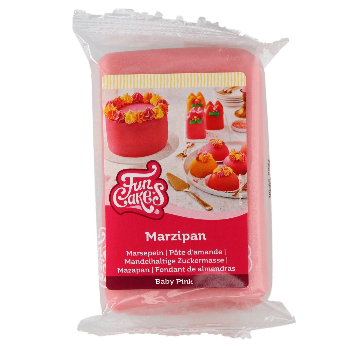 FunCakes Pâte d’amande Baby Pink 250 g